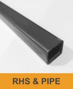 Prime Painted RHS tubing with a pre-galvanized finish